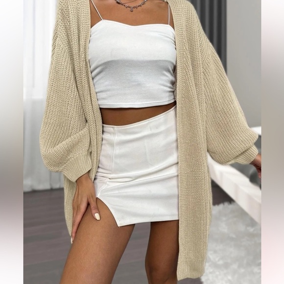 Women’s Longline Cardigan Sweater In Large - Picture 2 of 13